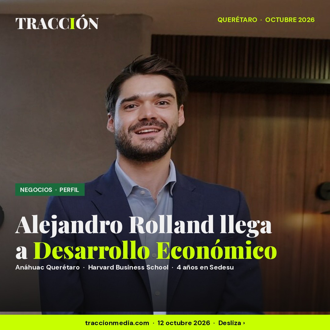 Alejandro Rolland: de atraer inversión en Sedesu a dirigir Desarrollo Económico en Querétaro