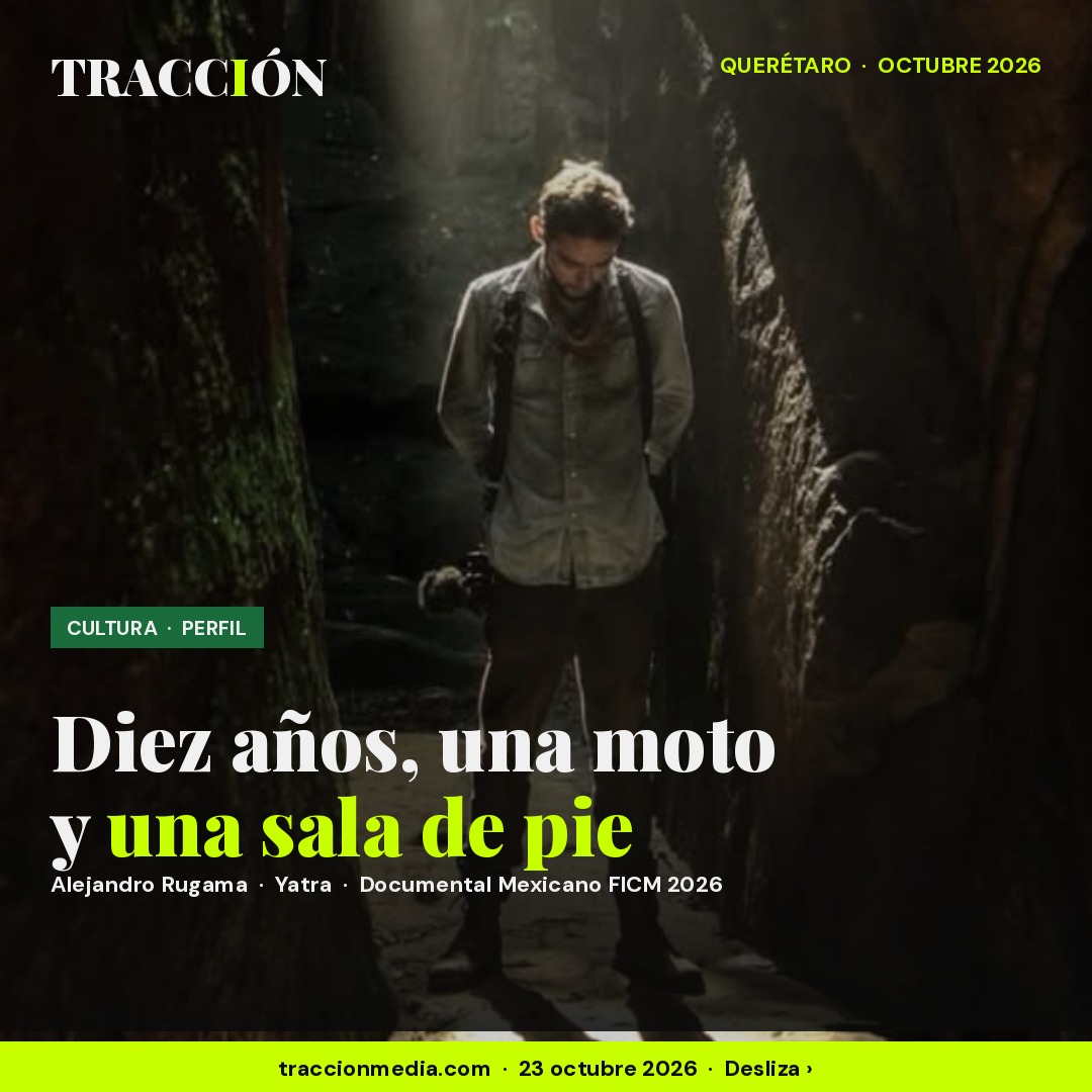 Alejandro Rugama y Yatra, el documental queretano que puso de pie a una sala del Festival de Cine de Morelia