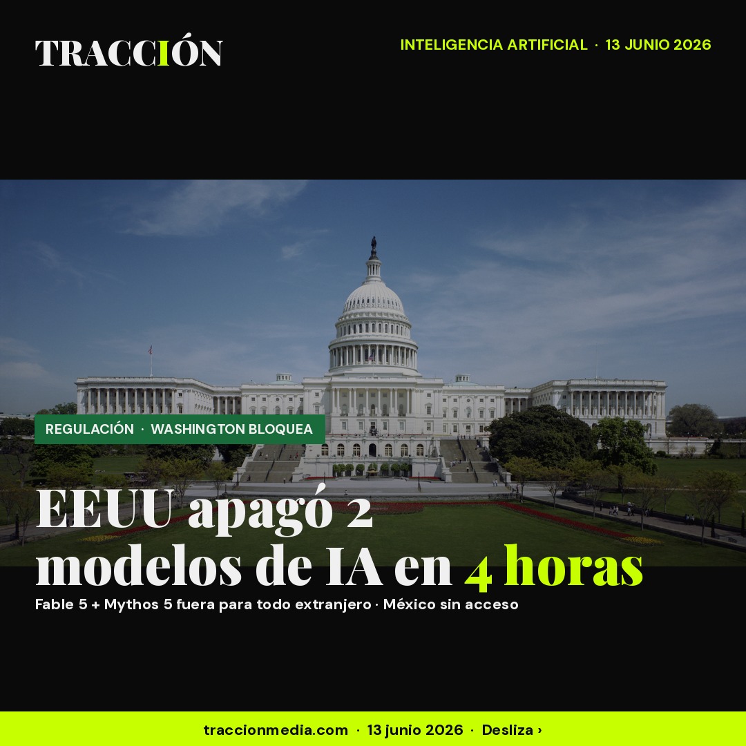EEUU obligó a Anthropic a apagar Fable 5 y Mythos 5 para todo extranjero: la primera vez que el gobierno US ordena retirar un modelo de IA frontier