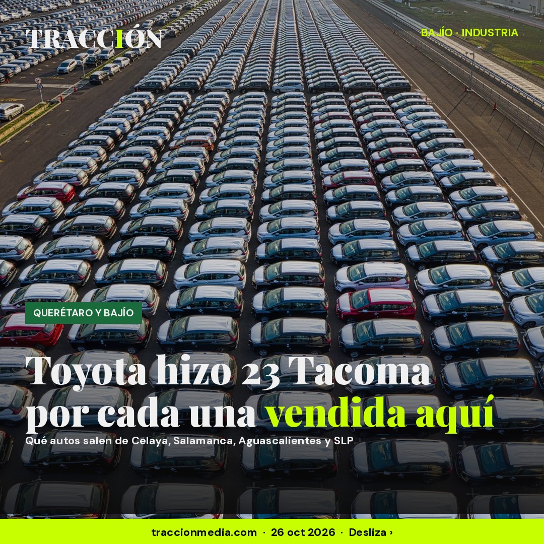 Qué autos se fabrican en el Bajío en 2026, y por qué casi ninguno se queda en México