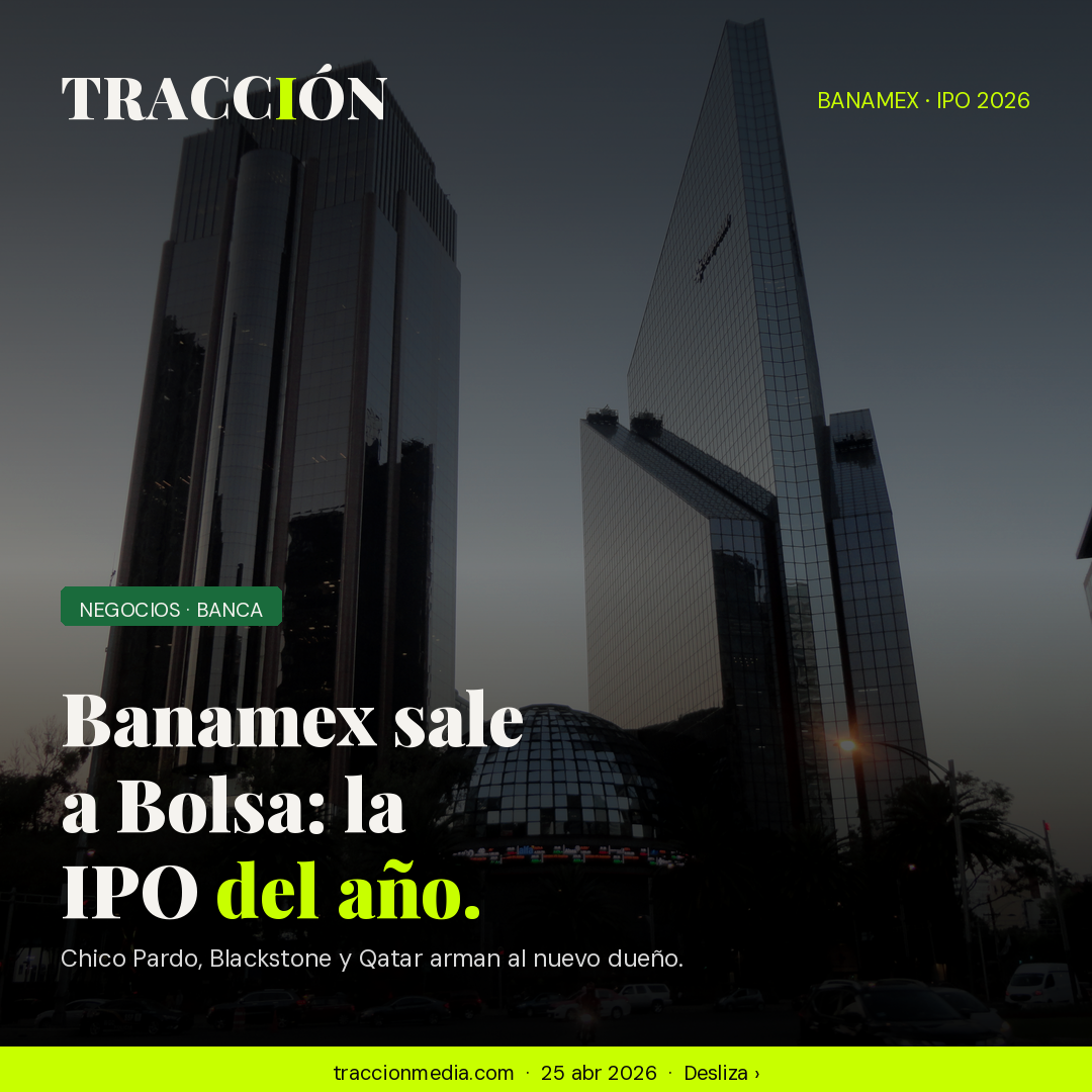 Banamex sale a Bolsa: la IPO bancaria más grande del año en México — Chico Pardo, Blackstone y Qatar arman al nuevo dueño