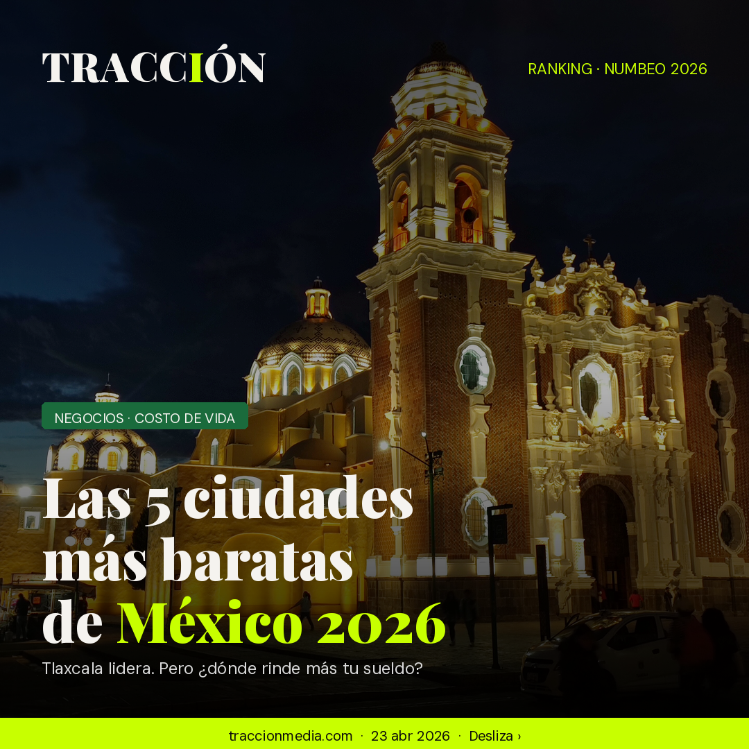 Las 5 ciudades más baratas de México en 2026: Tlaxcala lidera y dónde rinde más tu sueldo