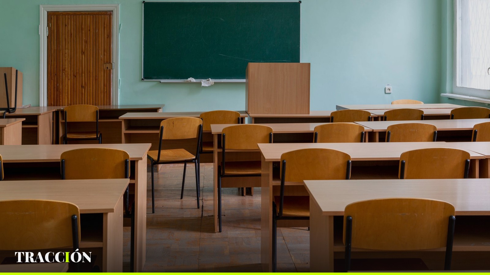 Salón de clases vacío