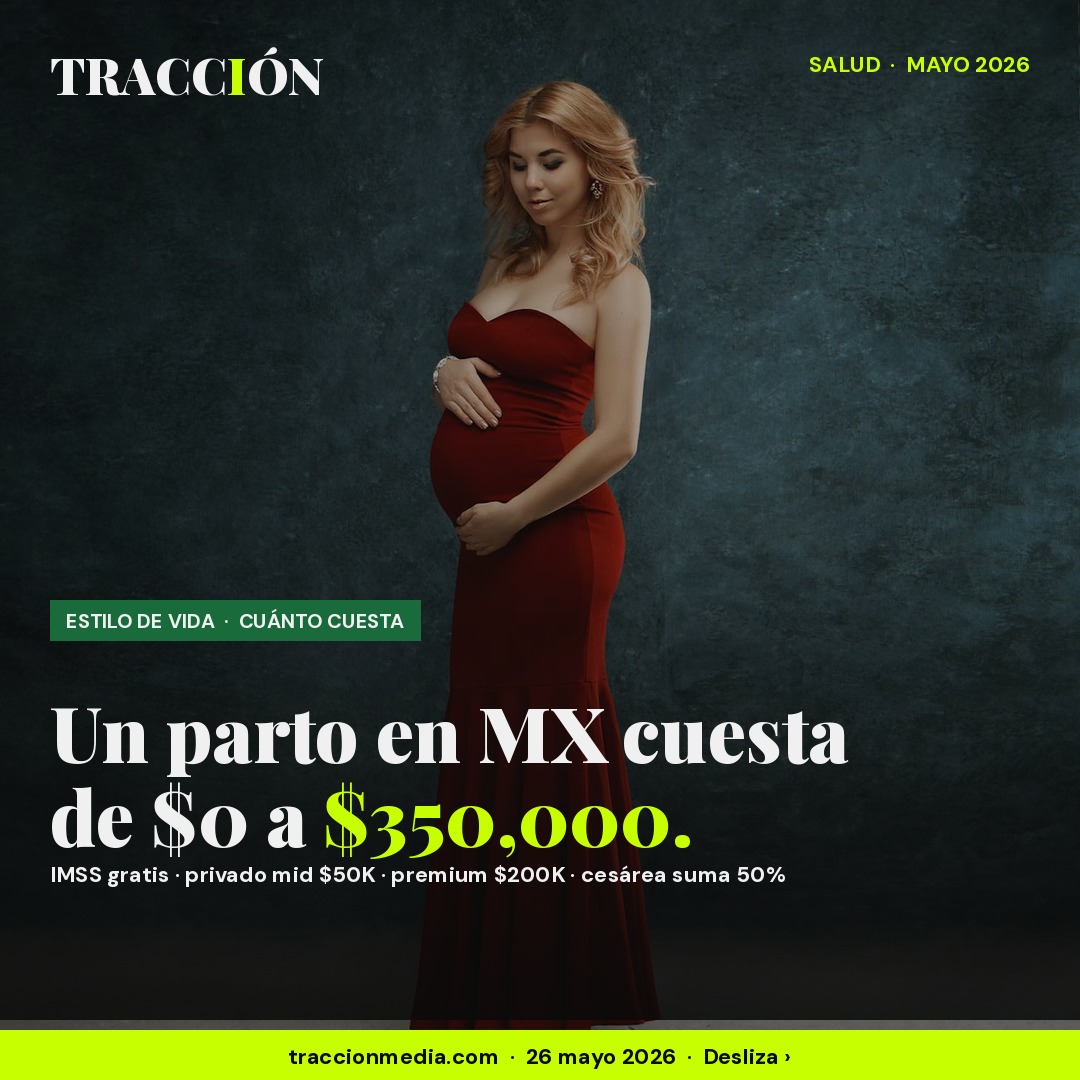 Cuánto cuesta un parto en México 2026: del IMSS gratis al hospital premium de $350,000 — desglose por nivel y por tipo (natural vs cesárea)