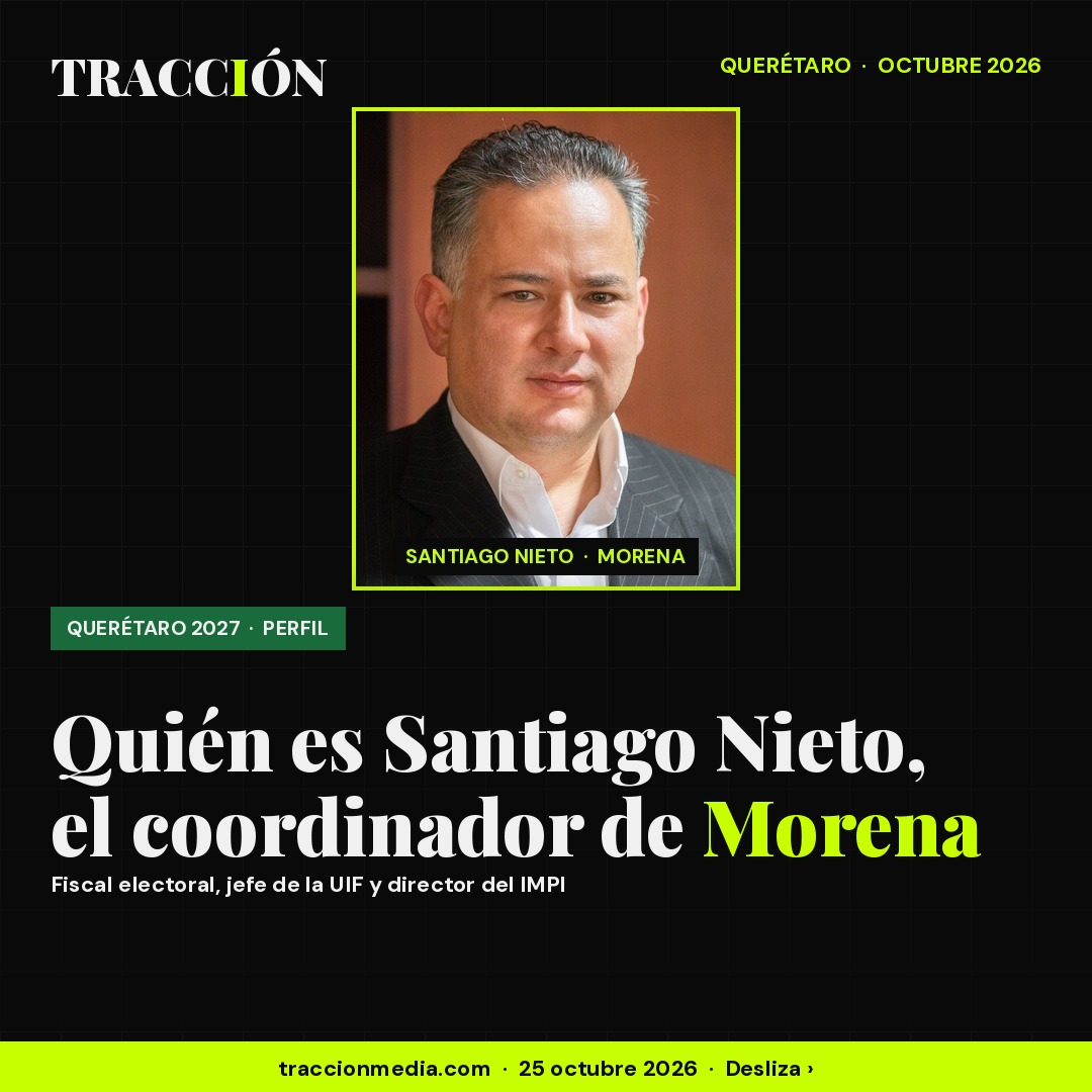 Santiago Nieto: quién es y su trayectoria rumbo a la gubernatura de Querétaro 2027