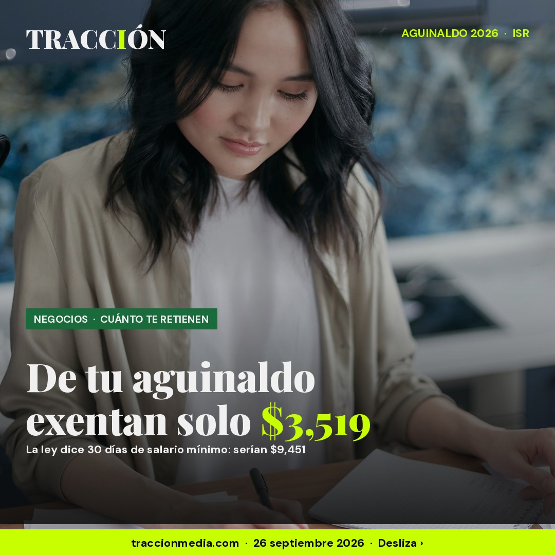 Aguinaldo 2026: de los $9,451 que la ley dice exentar, el SAT solo te exenta $3,519 porque los mide en UMA